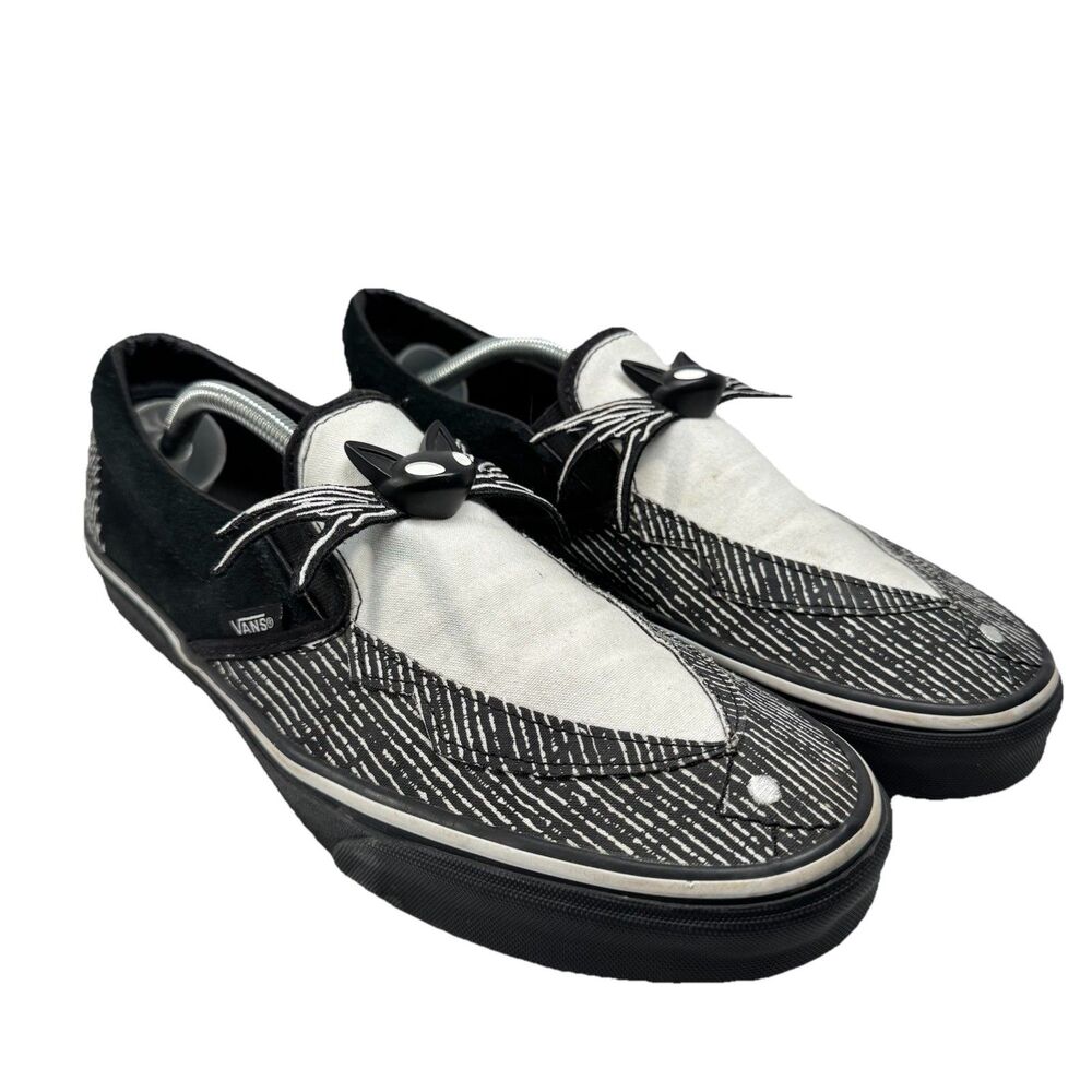 Mens Size 11.5 - Vans X Nightmare Before Christmas - Jack Nightmare Slip-On Vans